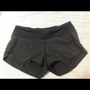 PRICED TO SELL Run Times Lululemon Shorts Size 6